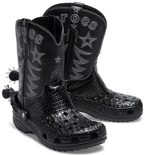 crocs cowgirl boots